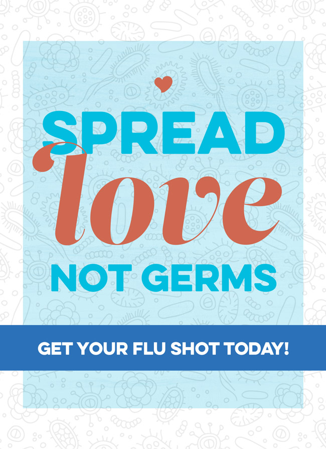 flu marketing poster